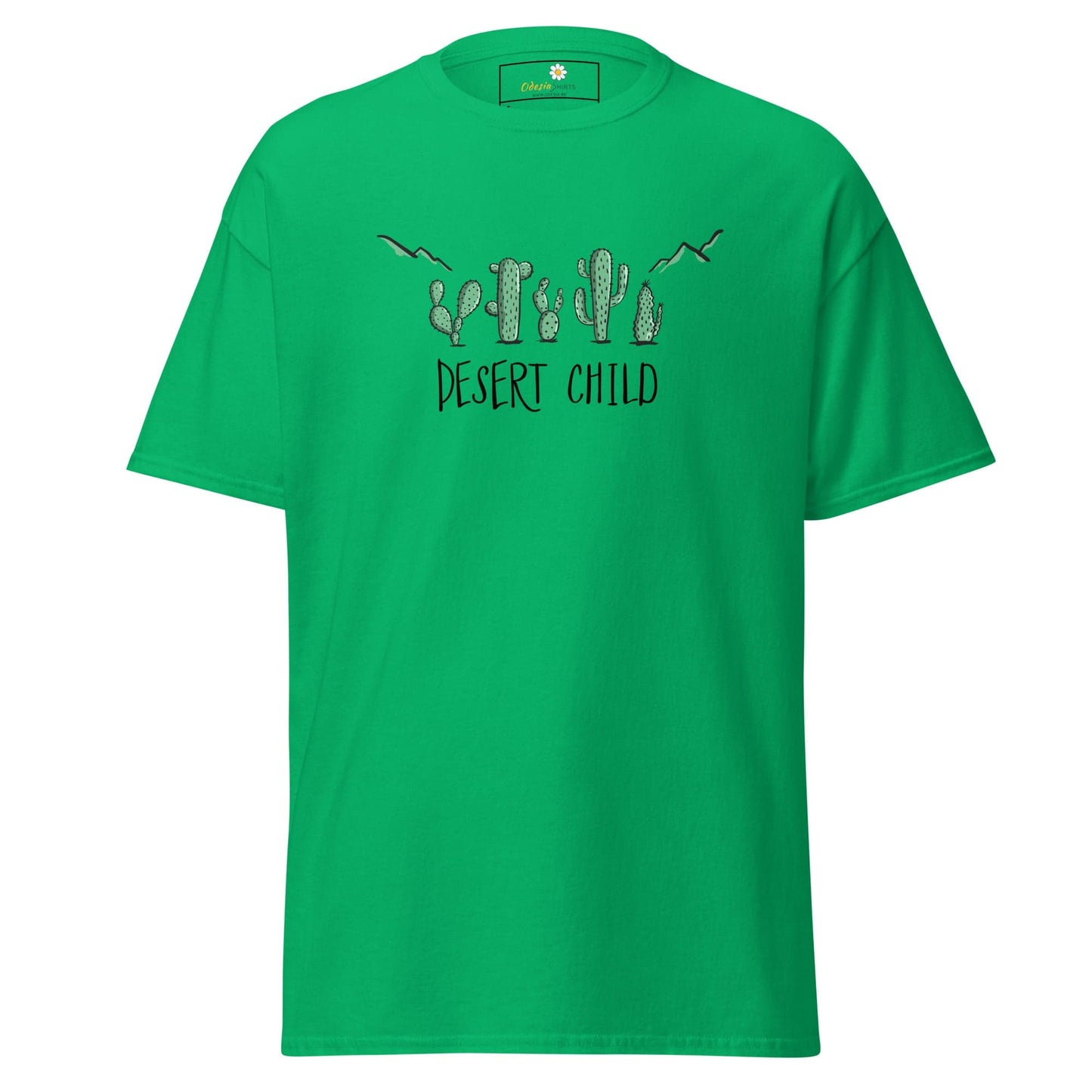 Unisex classic t-shirt - SUMMER DESERT CHILD - REGULAR - Irish Green / S