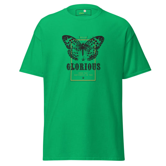 Unisex classic tee - ANIMALS GLORIOUS BUTTERFLY - REGULAR - Irish Green / S
