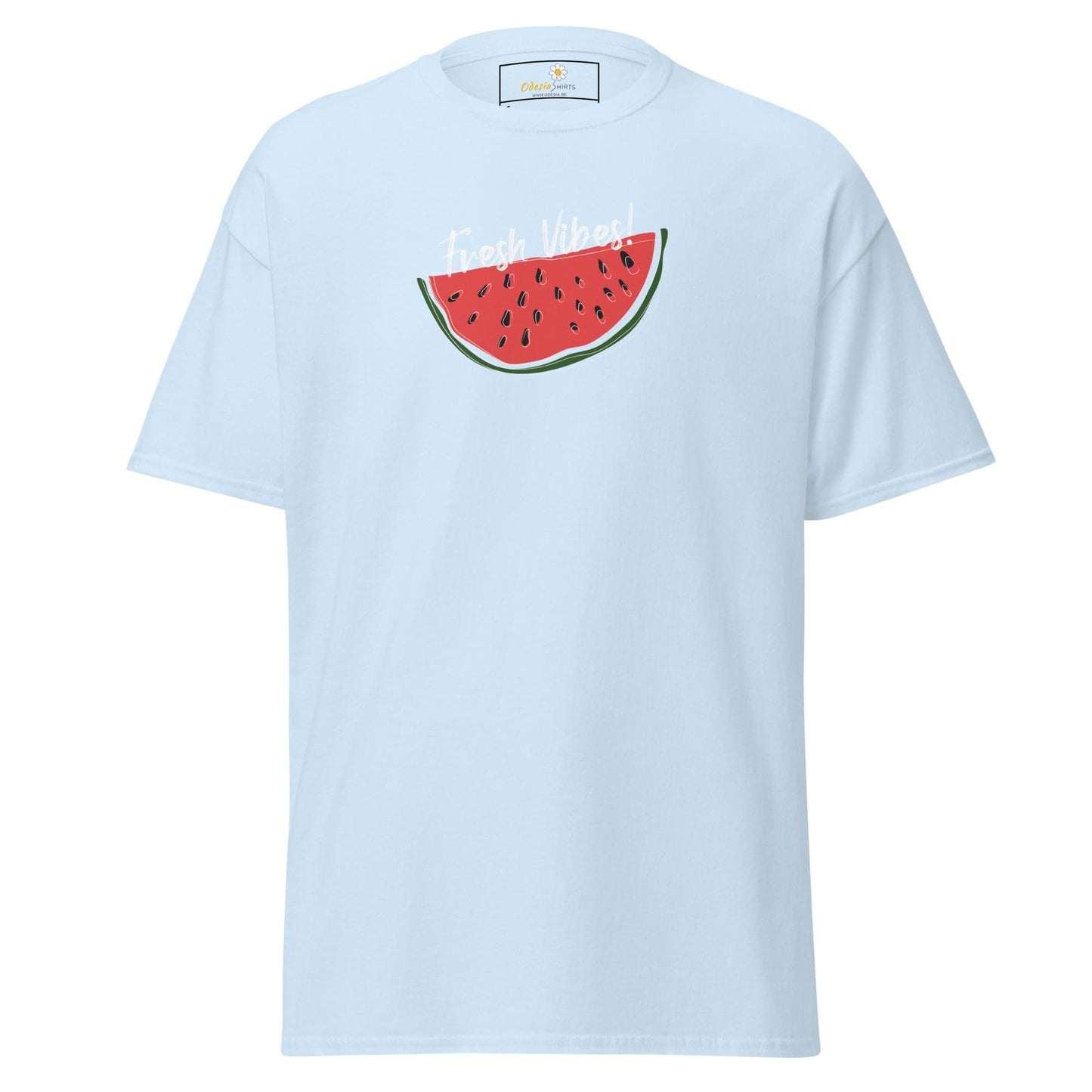 Unisex classic tee - SUMMER FRESH VIBES - REGULAR - Light Blue / S