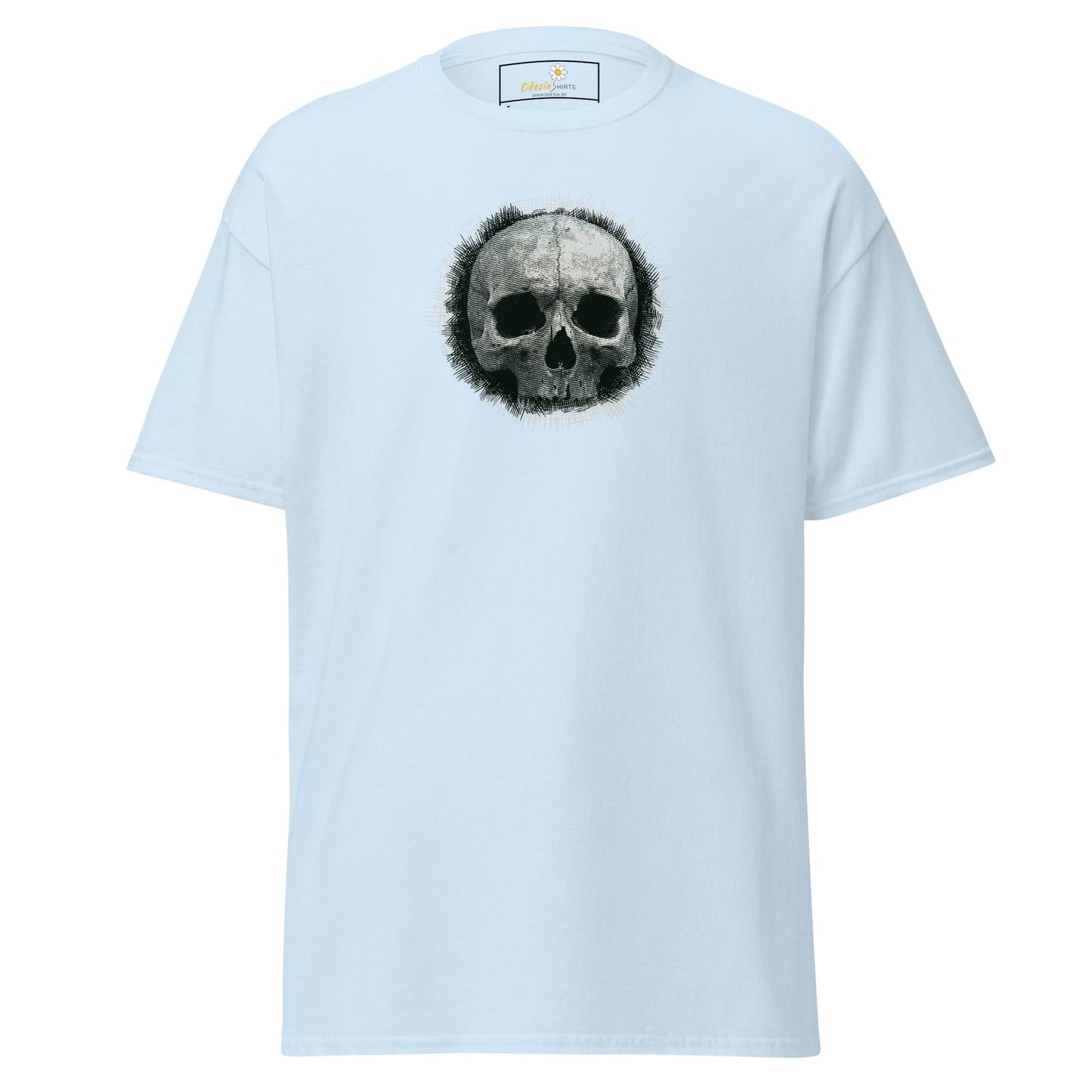 Unisex classic tee - SKULL - REGULAR - Light Blue / S