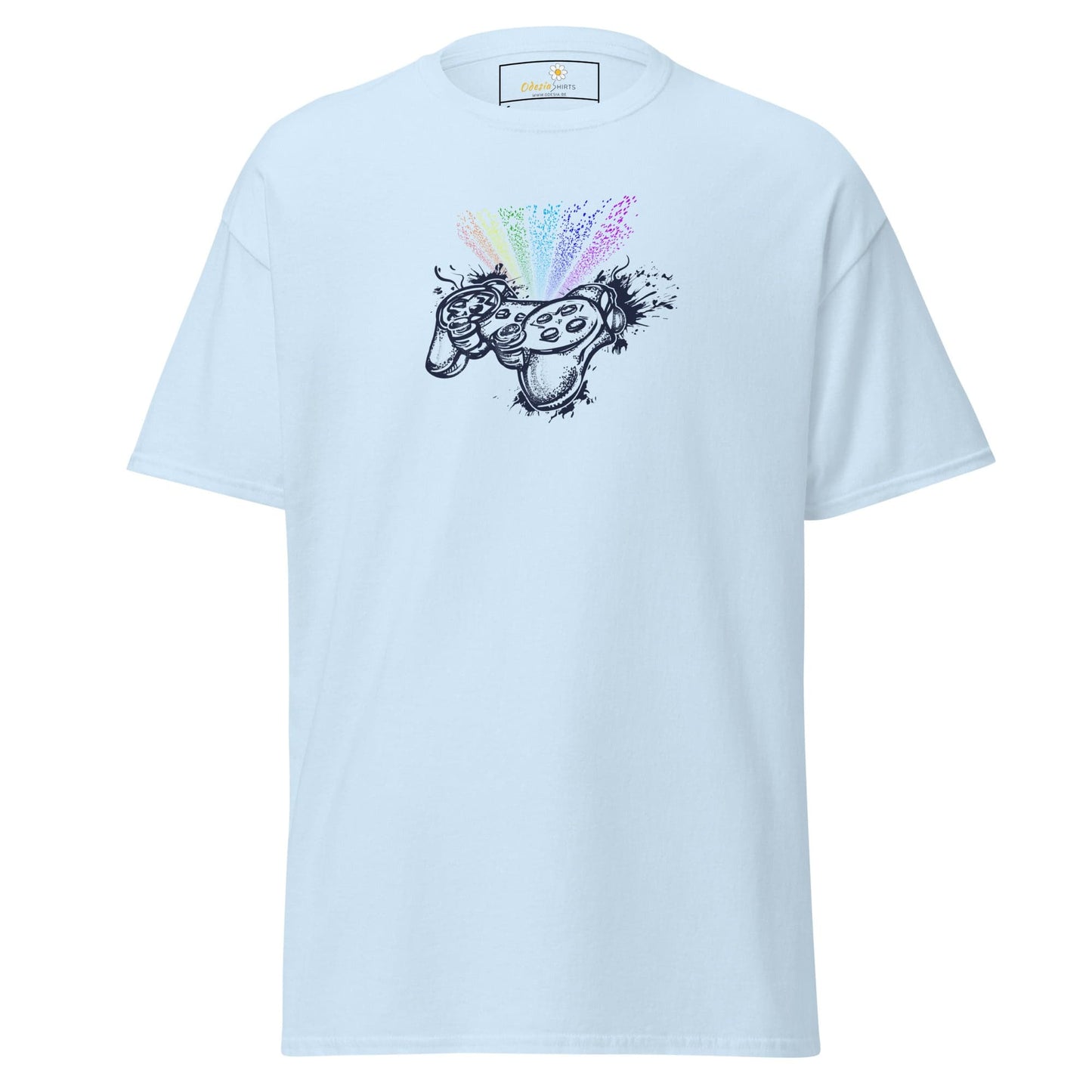 Unisex classic tee - IT COLORFUL GAMER - REGULAR - Light Blue / S