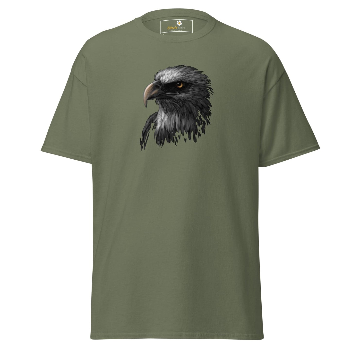 Unisex classic t-shirt - WILD LIFE EAGLE - REGULAR - Military Green / S