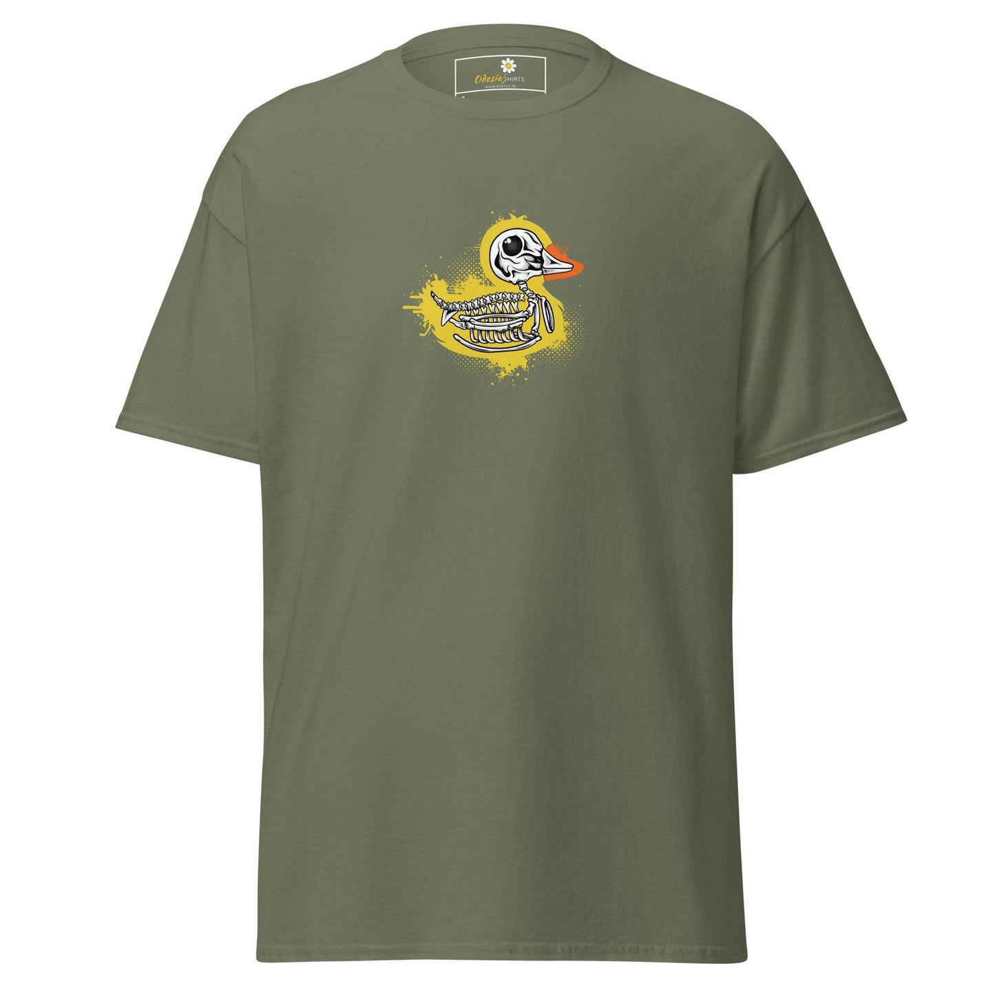 Unisex classic tee - ANIMALS FUN CHICK - REGULAR - Military Green / S