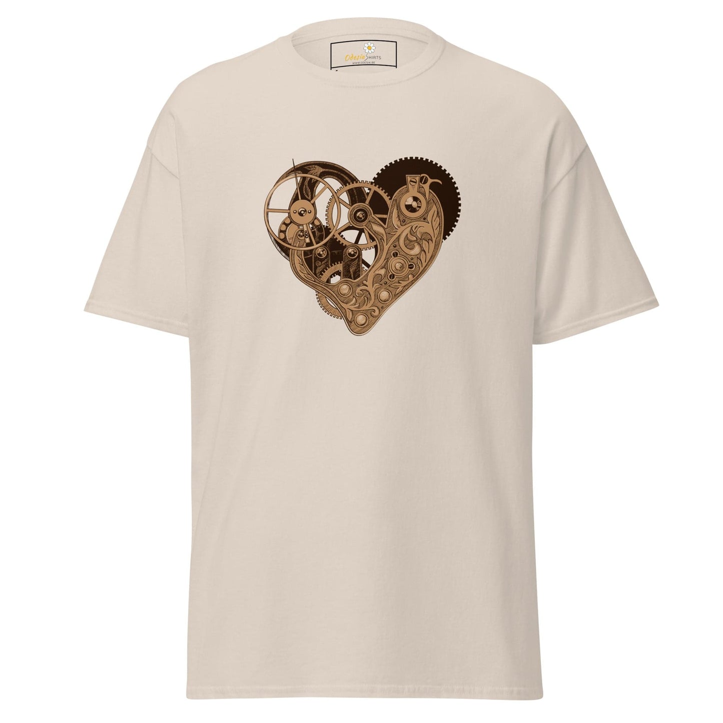 Unisex classic tee - ABSTRACT HEART - REGULAR - Natural / S