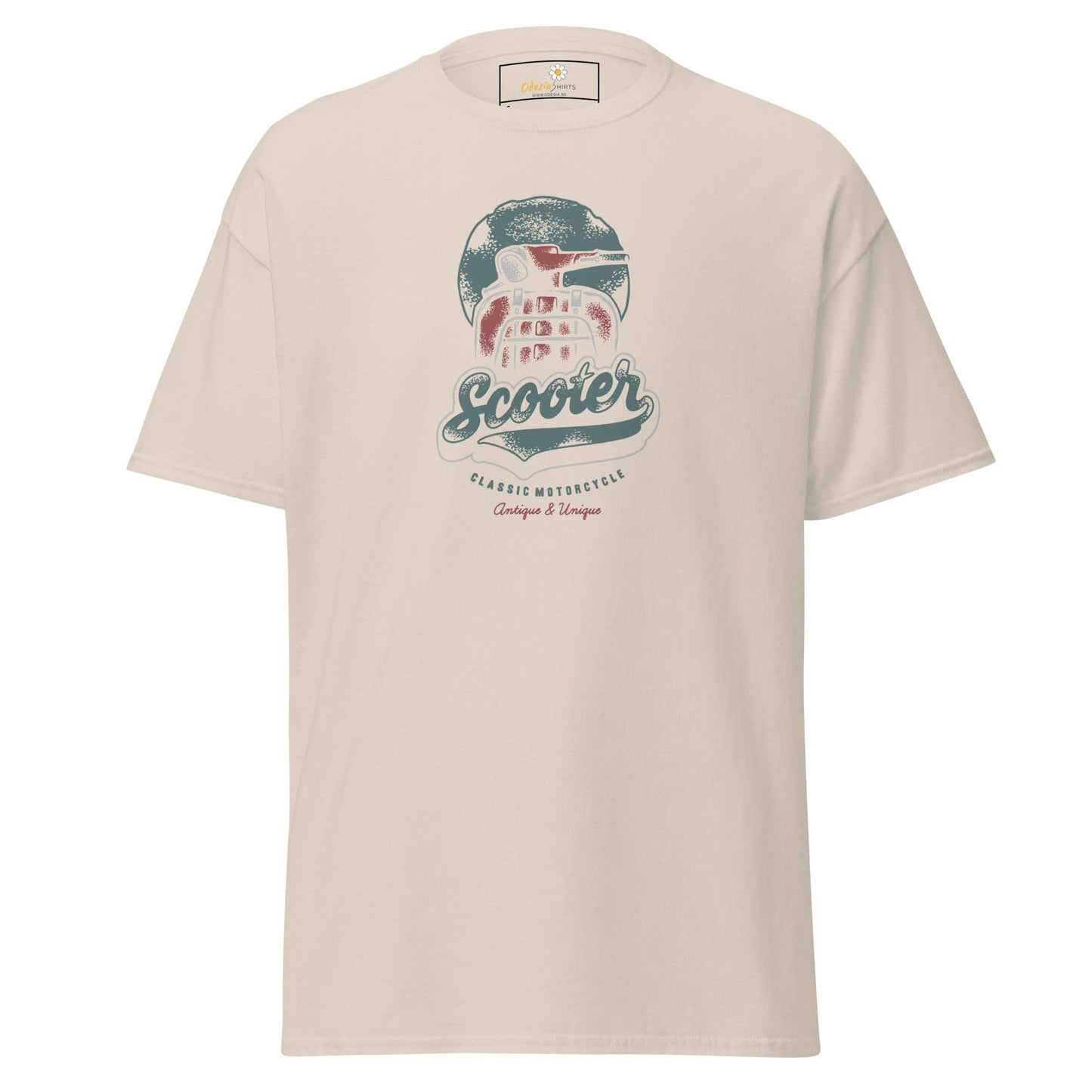 Unisex classic t-shirt - VINTAGE SCOOTER - REGULAR - Natural / S
