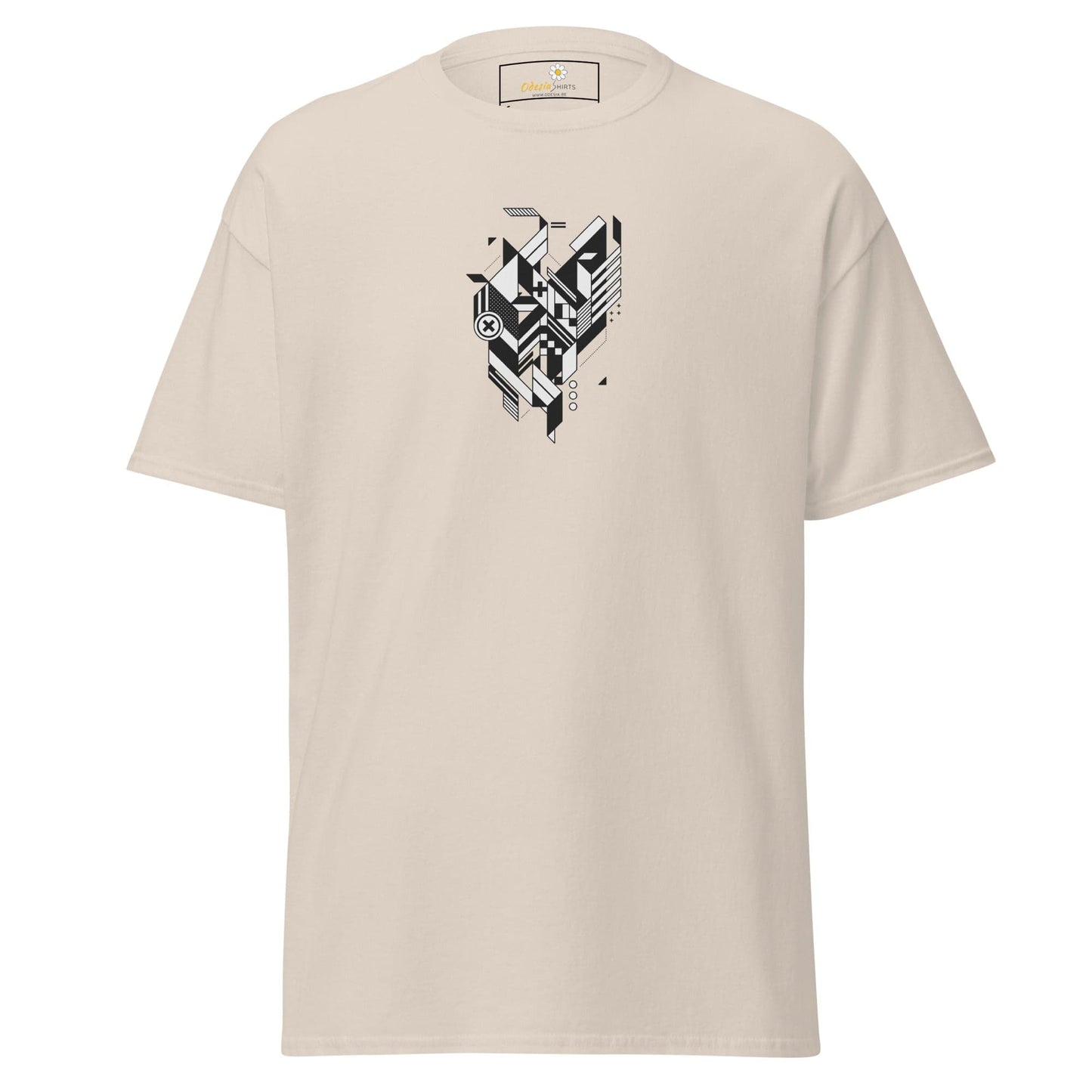 Unisex classic tee - ABSTRACT FIGURE - REGULAR - Natural / S