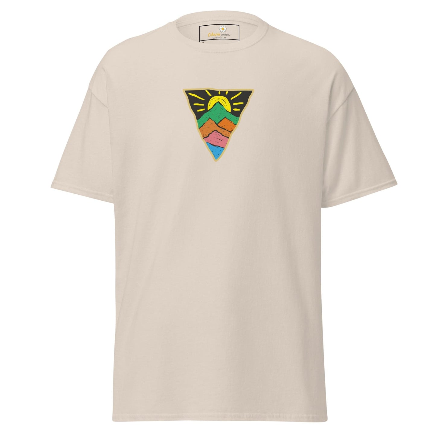 Unisex classic tee - MISC SUN TRIANGLE - REGULAR - Natural / S