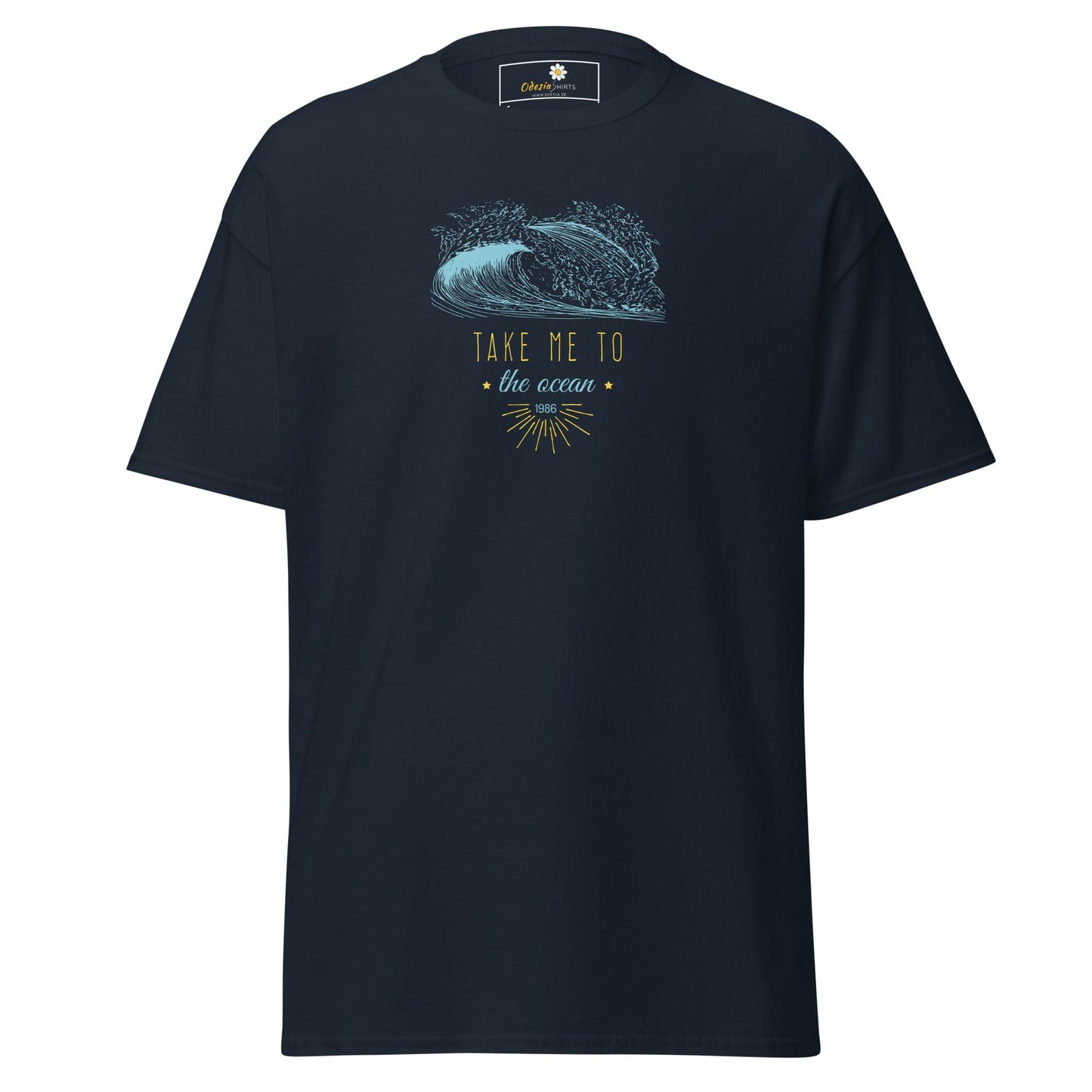 Unisex classic t-shirt - SEALIFE TAKE ME TO THE OCEAN - REGULAR - Navy / S