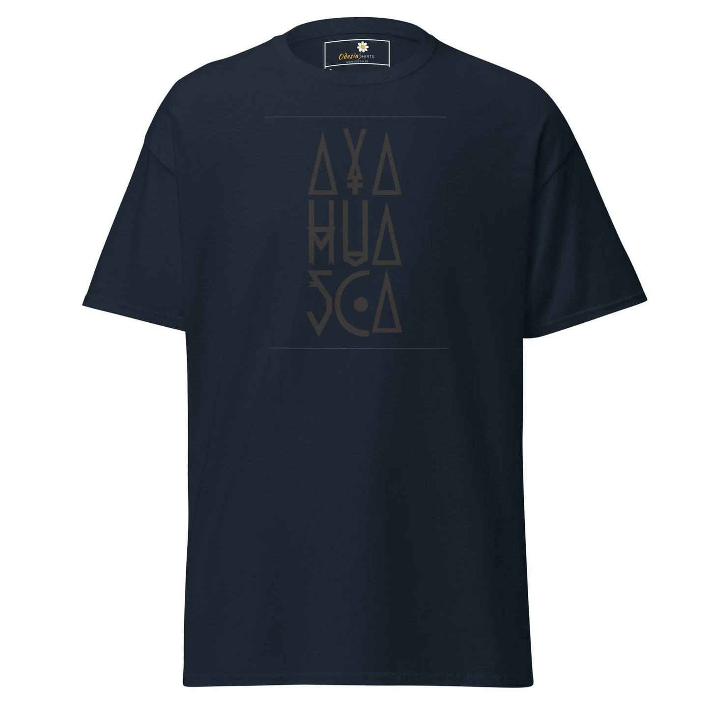 Unisex classic t-shirt - MYSTIC AYAHUASCA - REGULAR - Navy / S
