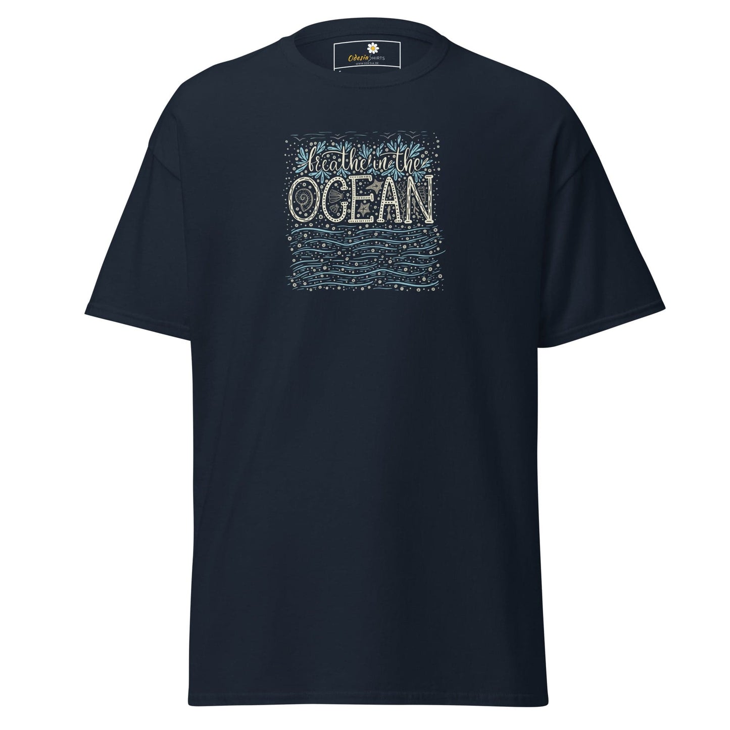 Unisex classic tee - NATURE OCEAN - REGULAR - Navy / S