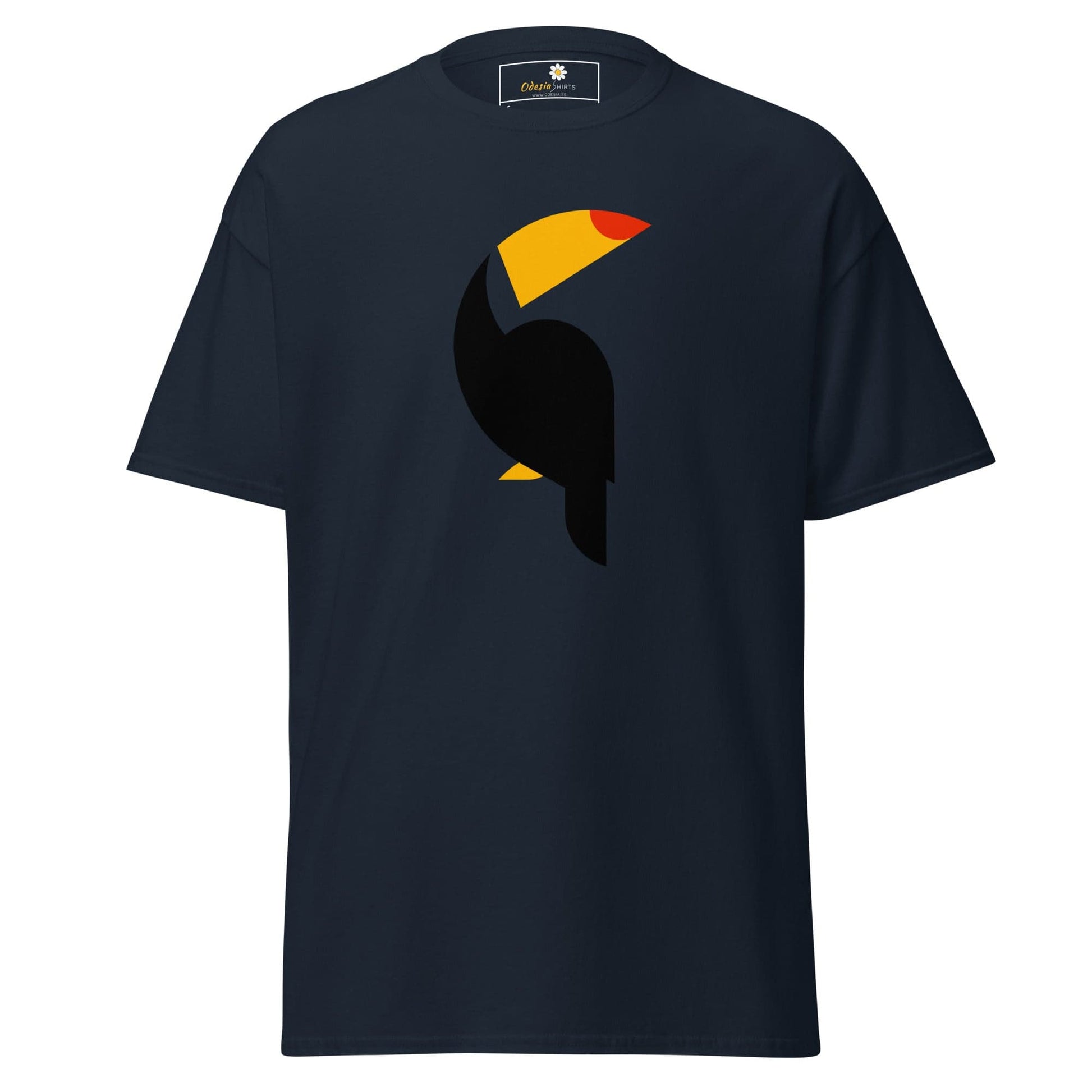 Unisex classic t-shirt - WILD LIFE TOUCAN - REGULAR - Navy / S