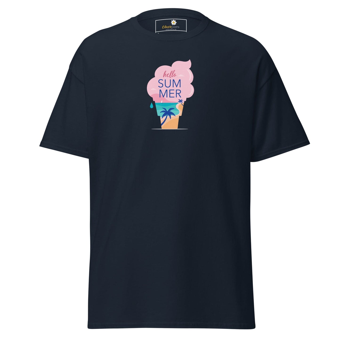 Unisex classic tee - SUMMER MISC ICE - REGULAR - Navy / S