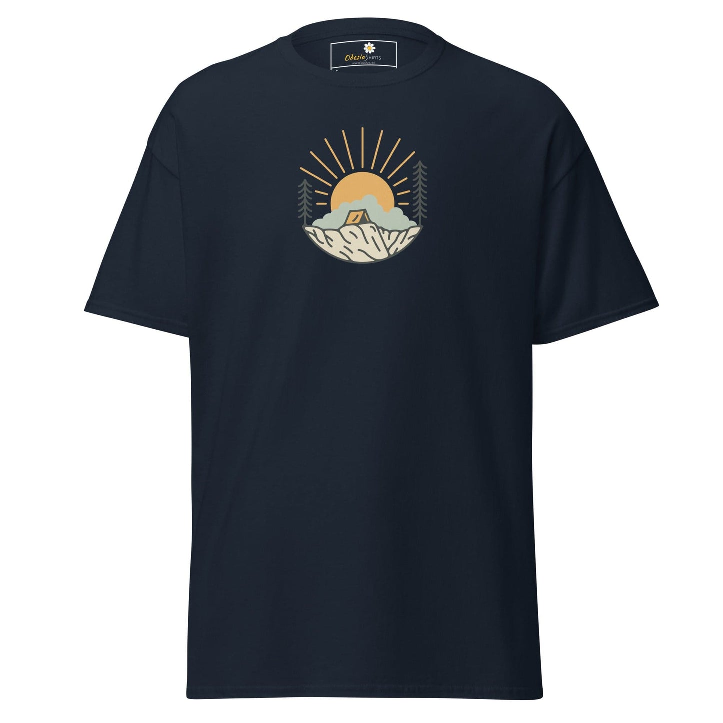 Unisex classic tee - MISC SUNNY CIRCLE - REGULAR - Navy / S