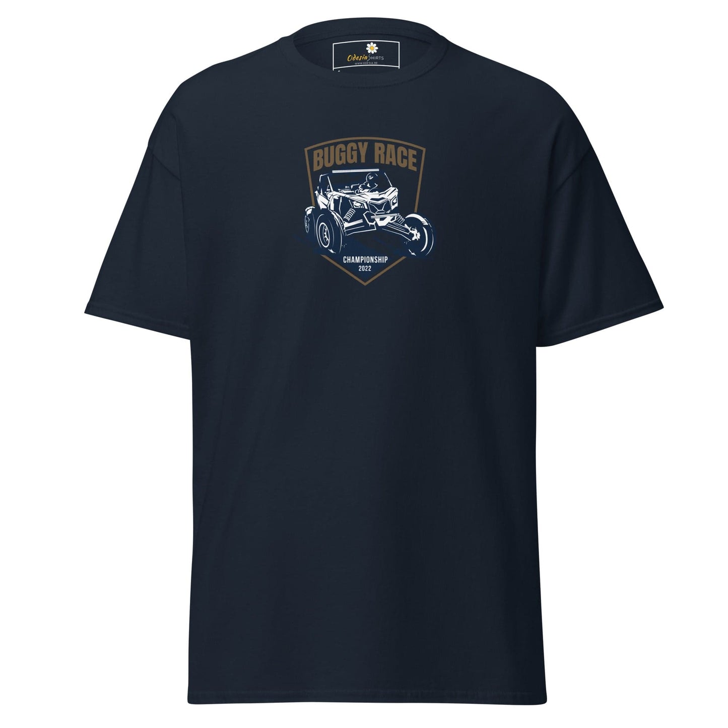 Unisex classic t-shirt - MOTOR BUGGY RACE - REGULAR - Navy / S