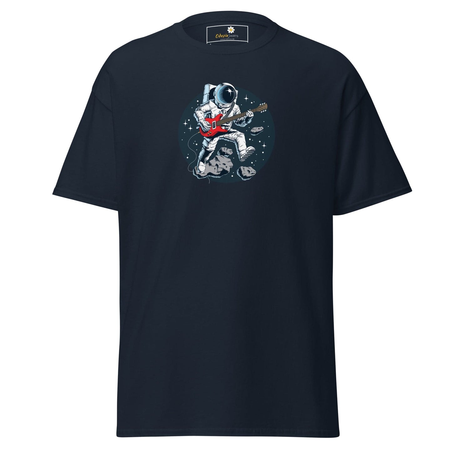 Unisex classic tee - ASTRONAUT MUSIC ROCK - REGULAR - Navy / S