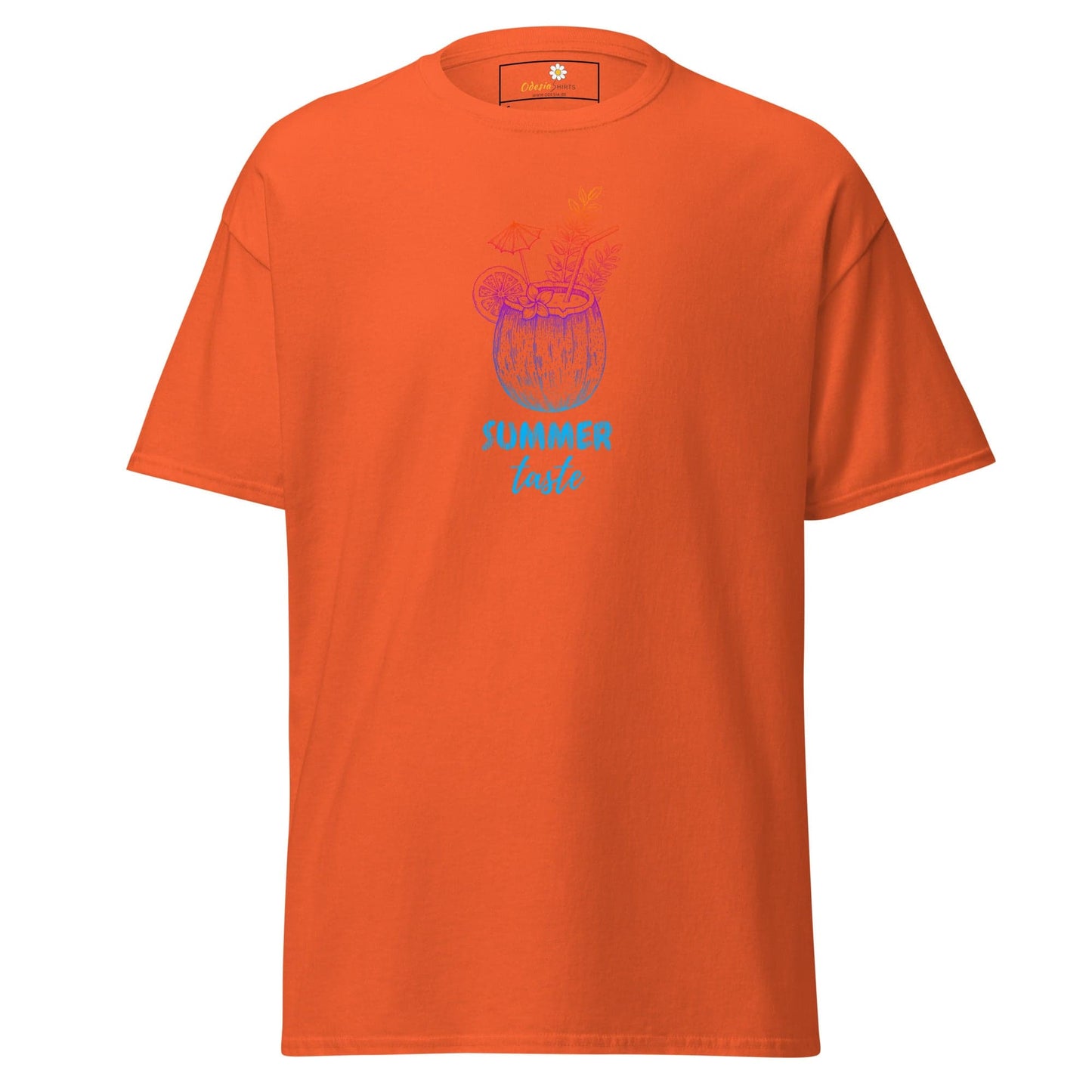 Unisex classic t-shirt - SUMMER MISC TASTE - REGULAR - Orange / S