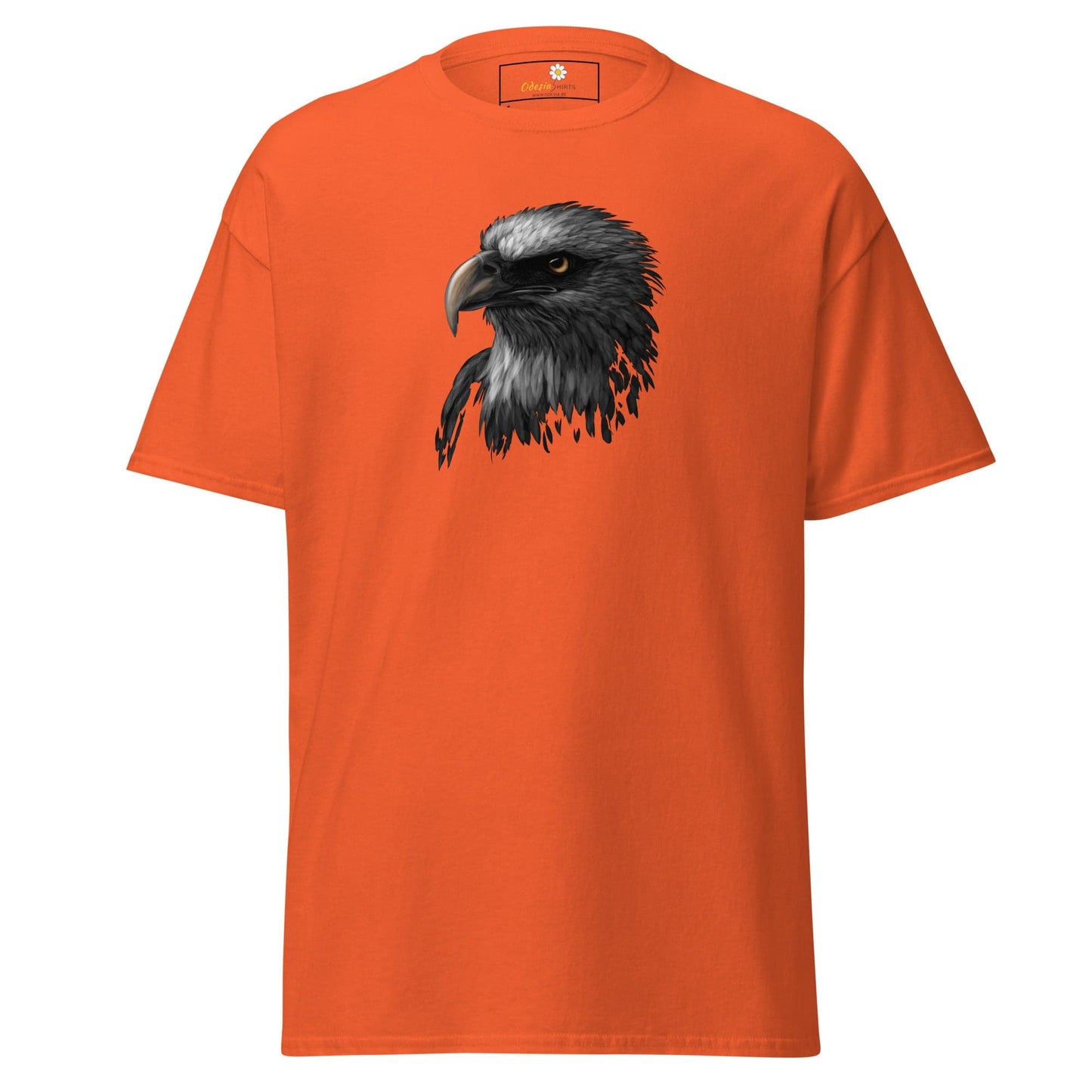 Unisex classic t-shirt - WILD LIFE EAGLE - REGULAR - Orange / S