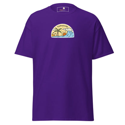 Unisex classic tee - SUMMER ISLAND PARADISE - REGULAR - Purple / S