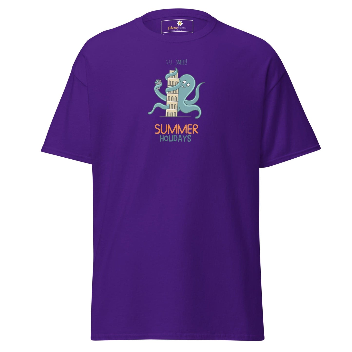 Unisex classic tee - SUMMER FUN HOLIDAYS - Purple / S