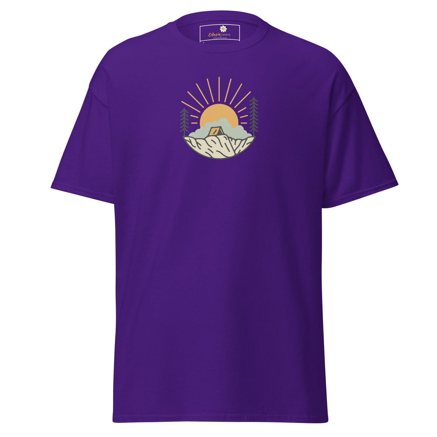 Unisex classic tee - MISC SUNNY CIRCLE - REGULAR - Purple / S