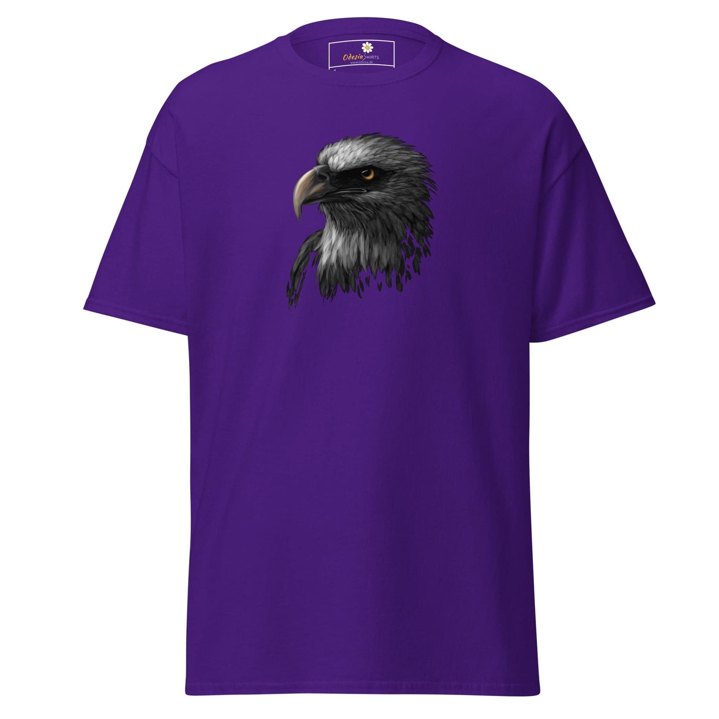 Unisex classic t-shirt - WILD LIFE EAGLE - REGULAR - Purple / S