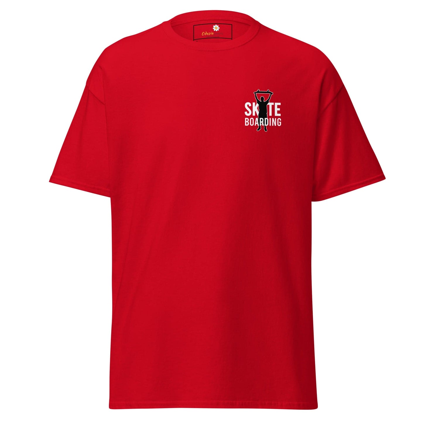 Unisex classic t-shirt - SPORT SKATEBOARDING - REGULAR - Red / S
