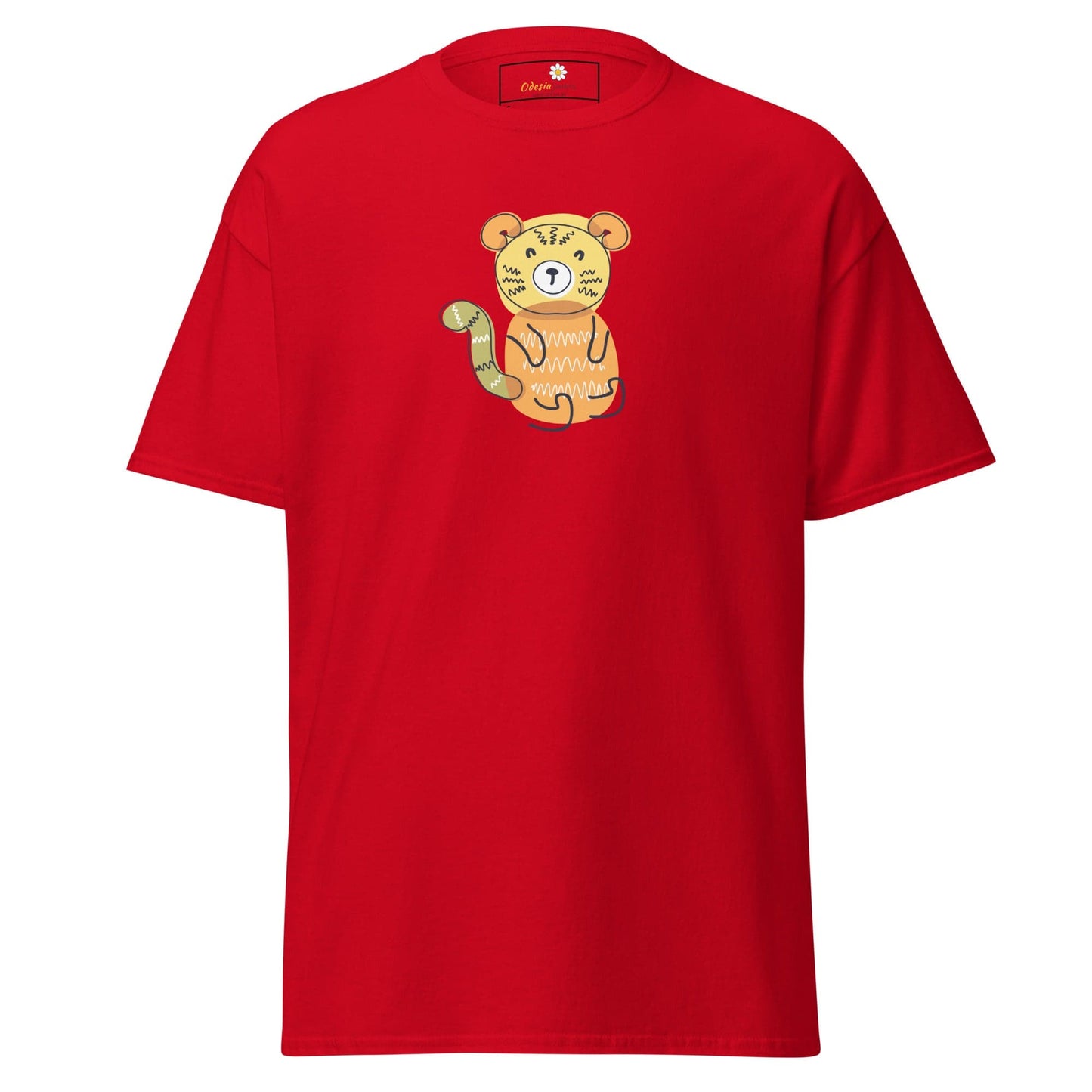 Unisex classic tee - ANIMALS FRIENDLY BEAR - REGULAR - Red / S
