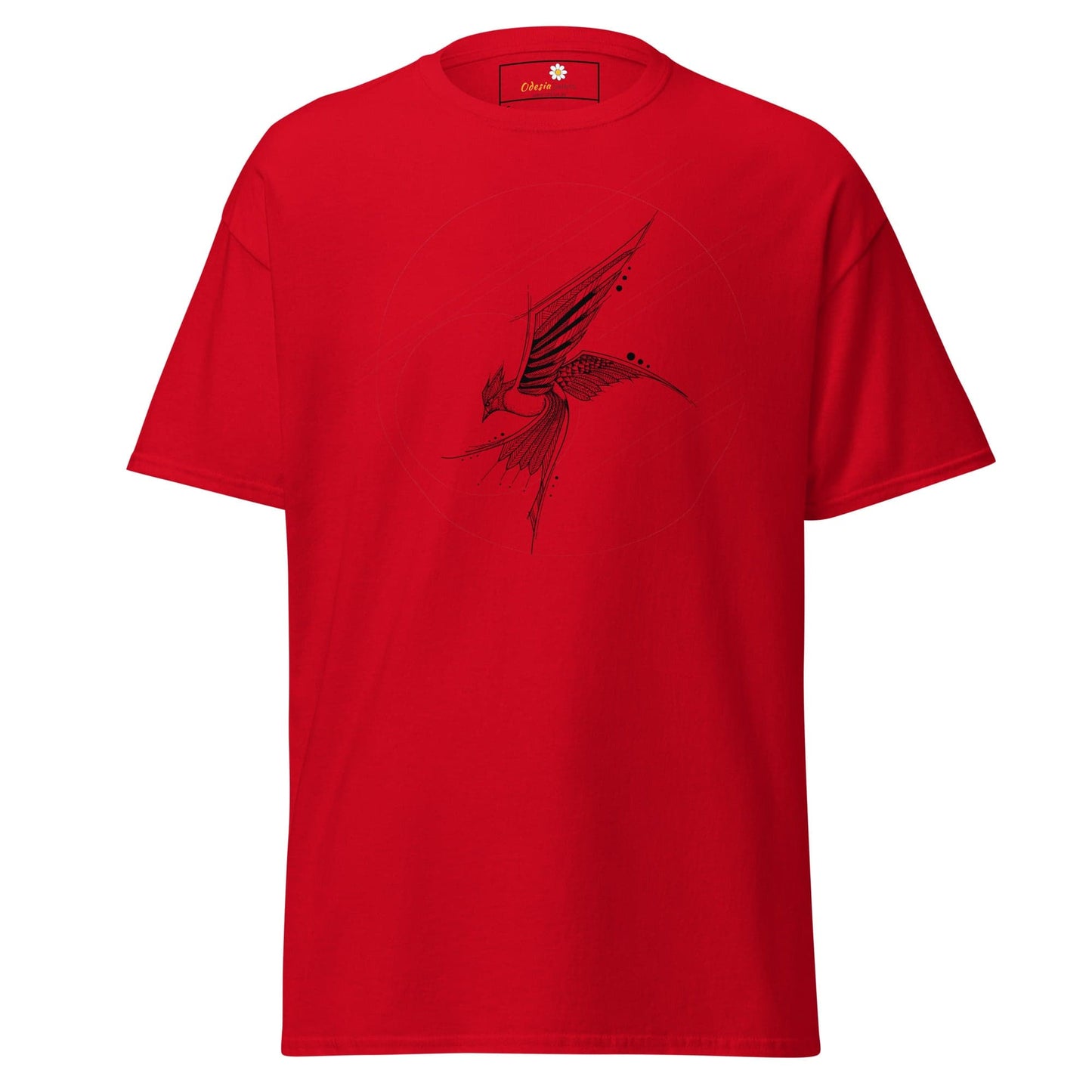 Unisex classic tee - ANIMALS BIRD - REGULAR - Red / S