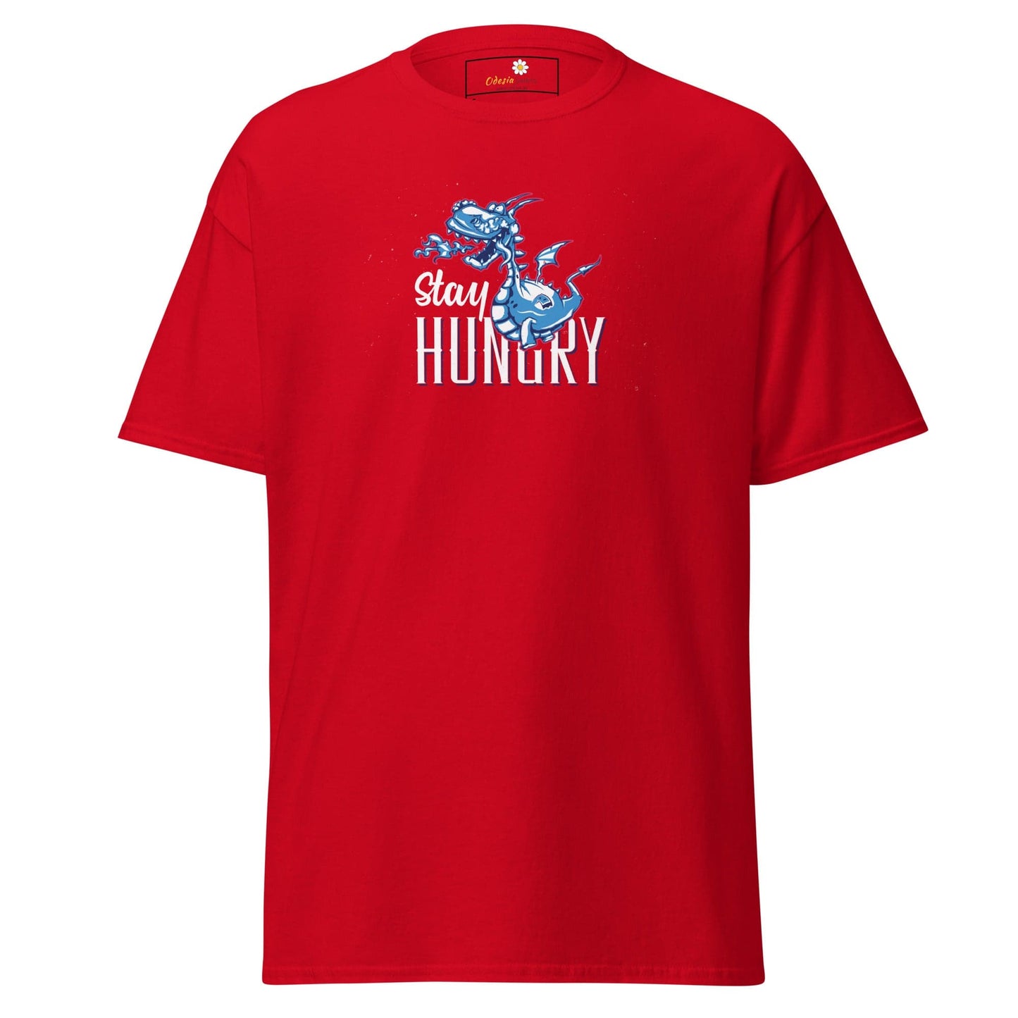 Unisex classic t-shirt - FUN STAY HUNGRY - REGULAR - Red / S