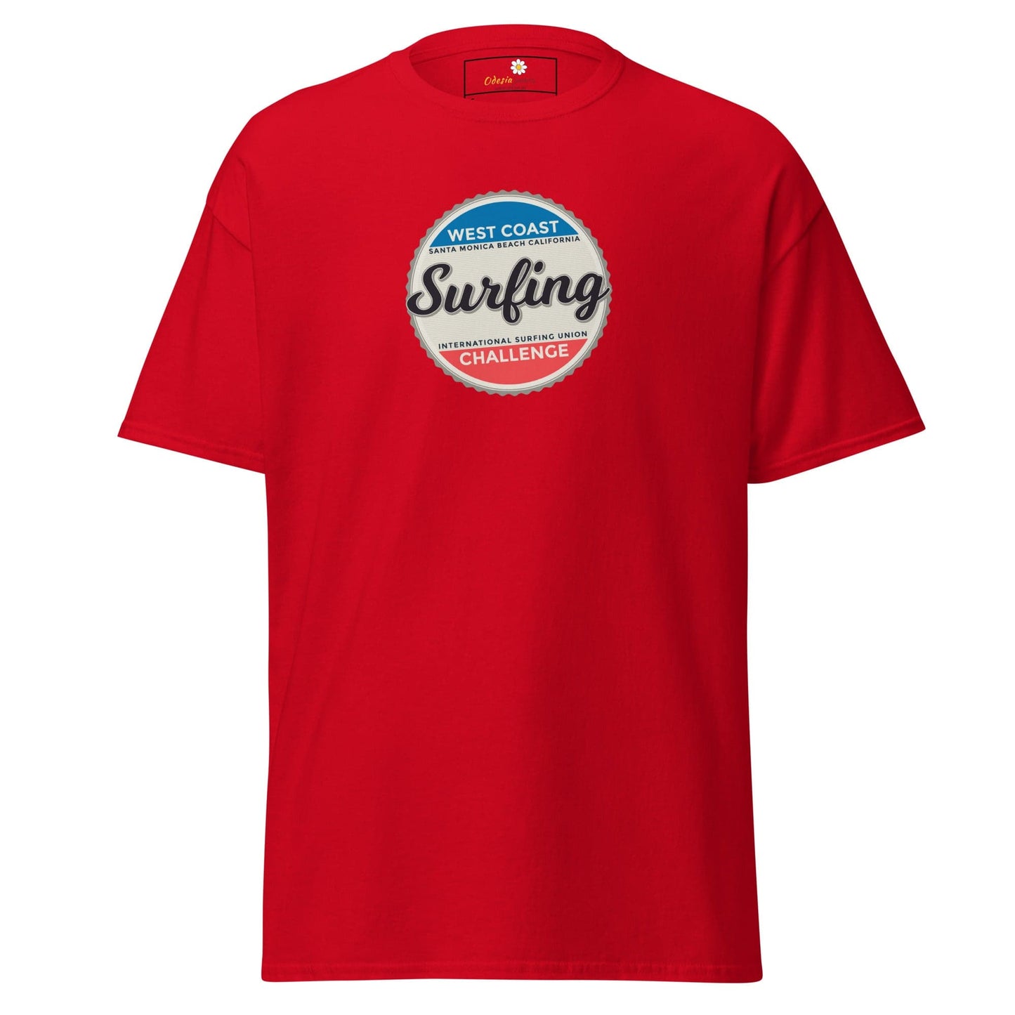 Unisex classic tee - SPORT SURFING COAST - REGULAR - Red / S