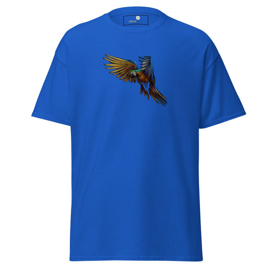 Unisex classic tee - WILD LIFE PARROT - REGULAR - Royal / S