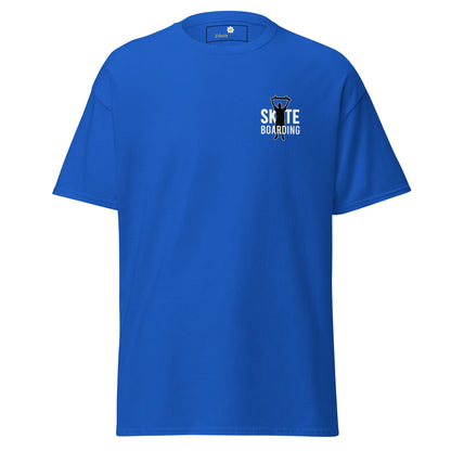 Unisex classic t-shirt - SPORT SKATEBOARDING - REGULAR - Royal / S