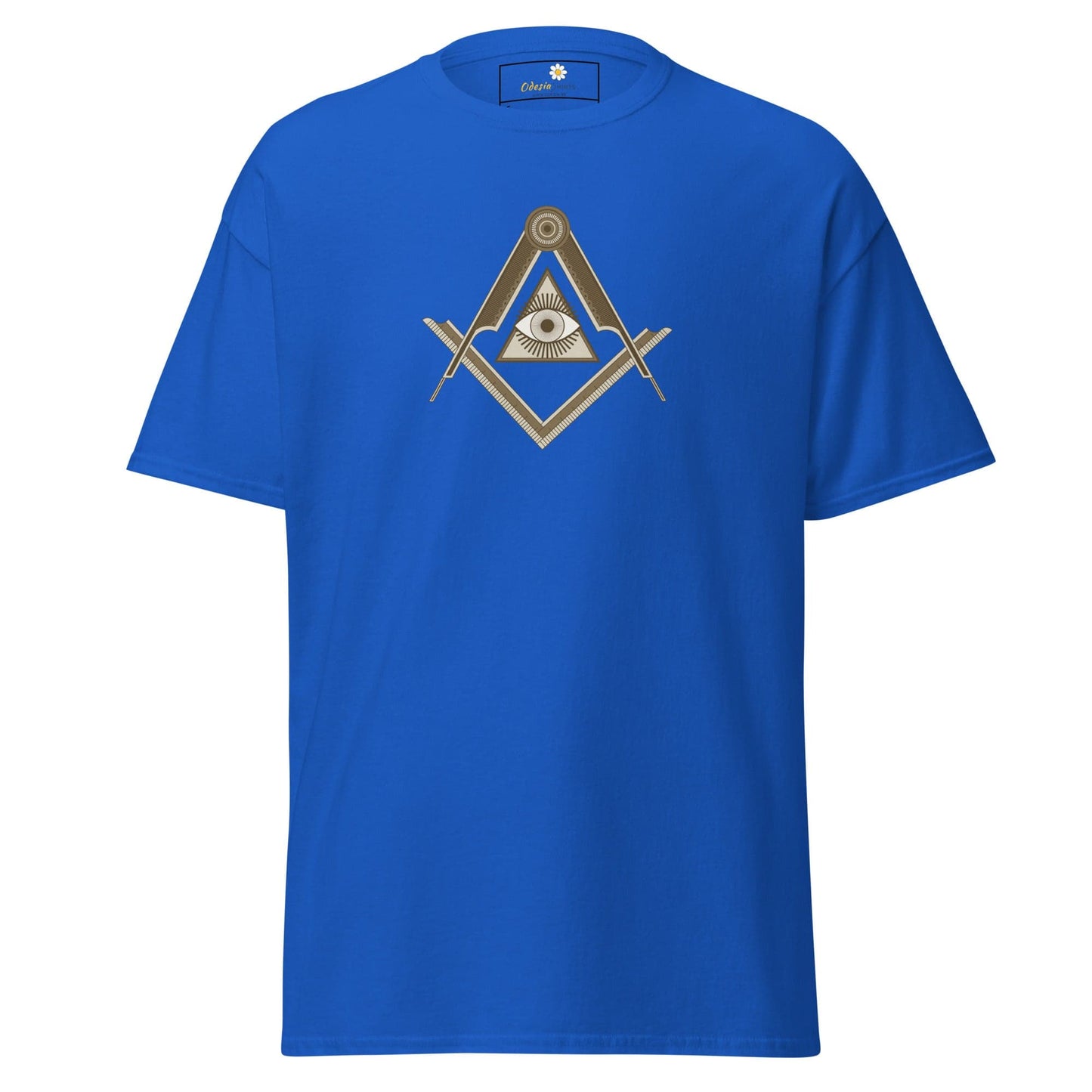 Unisex classic t-shirt - MYSTIC EYE TRIANGLE - REGULAR - Royal / S