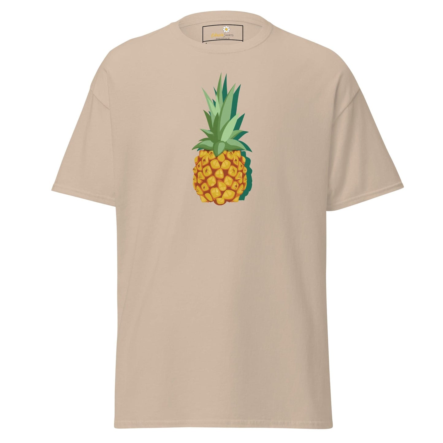 Unisex classic tee - SUMMER PINEAPPLE - REGULAR - Sand / S