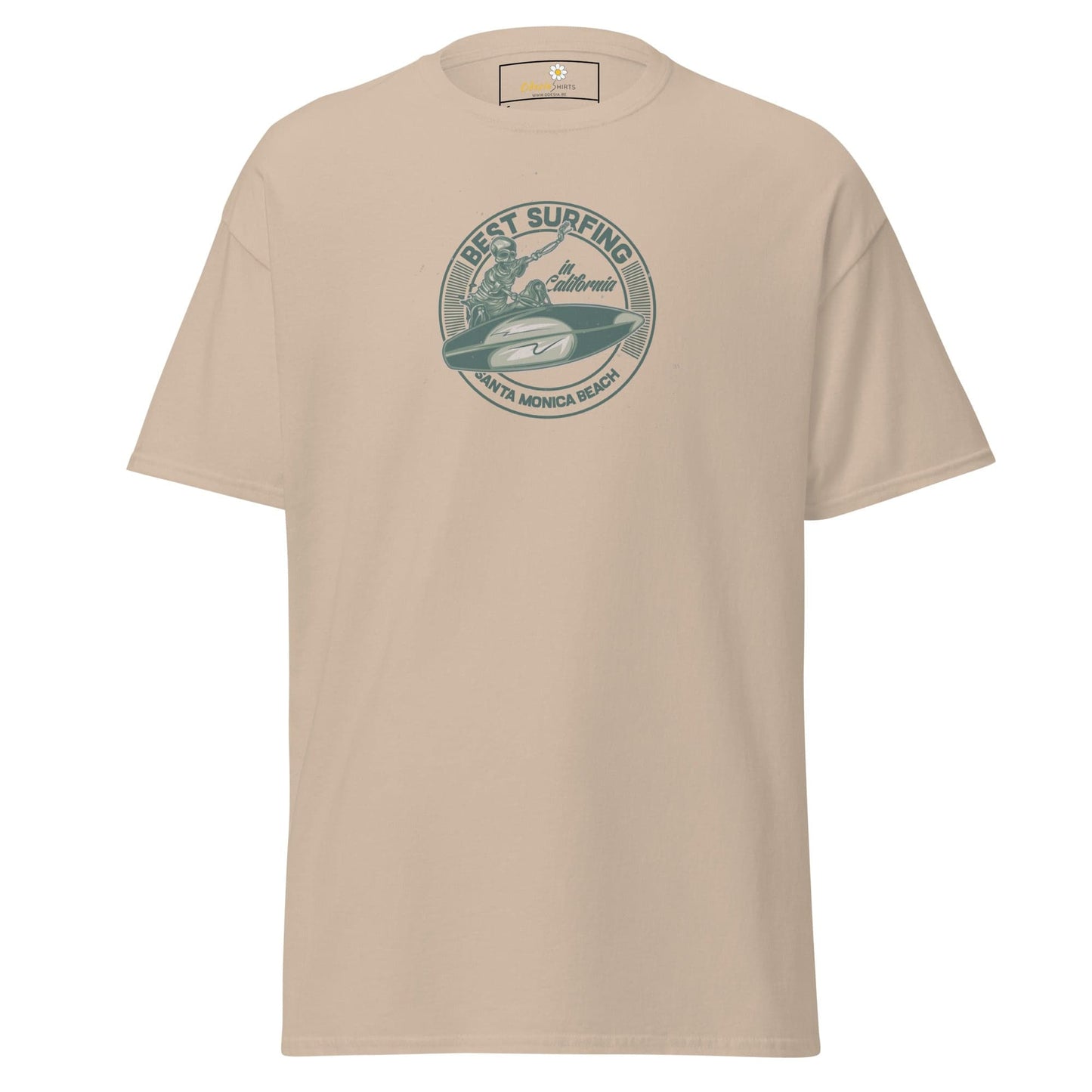 Unisex classic t-shirt - SPORT BEST SURFING - REGULAR - Sand / S