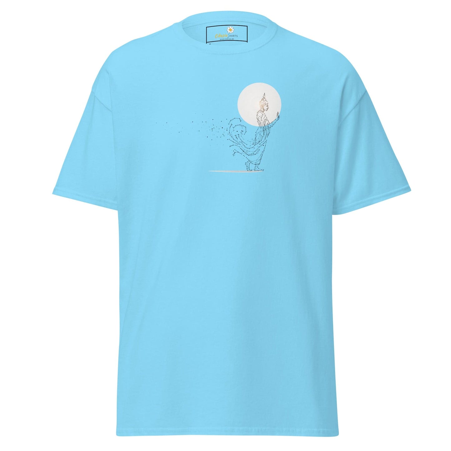 Unisex classic t-shirt - SPIRITUAL ZEN MASTER - REGULAR - Sky / S