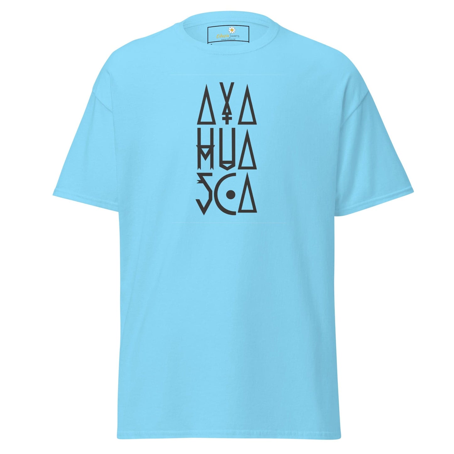Unisex classic t-shirt - MYSTIC AYAHUASCA - REGULAR - Sky / S
