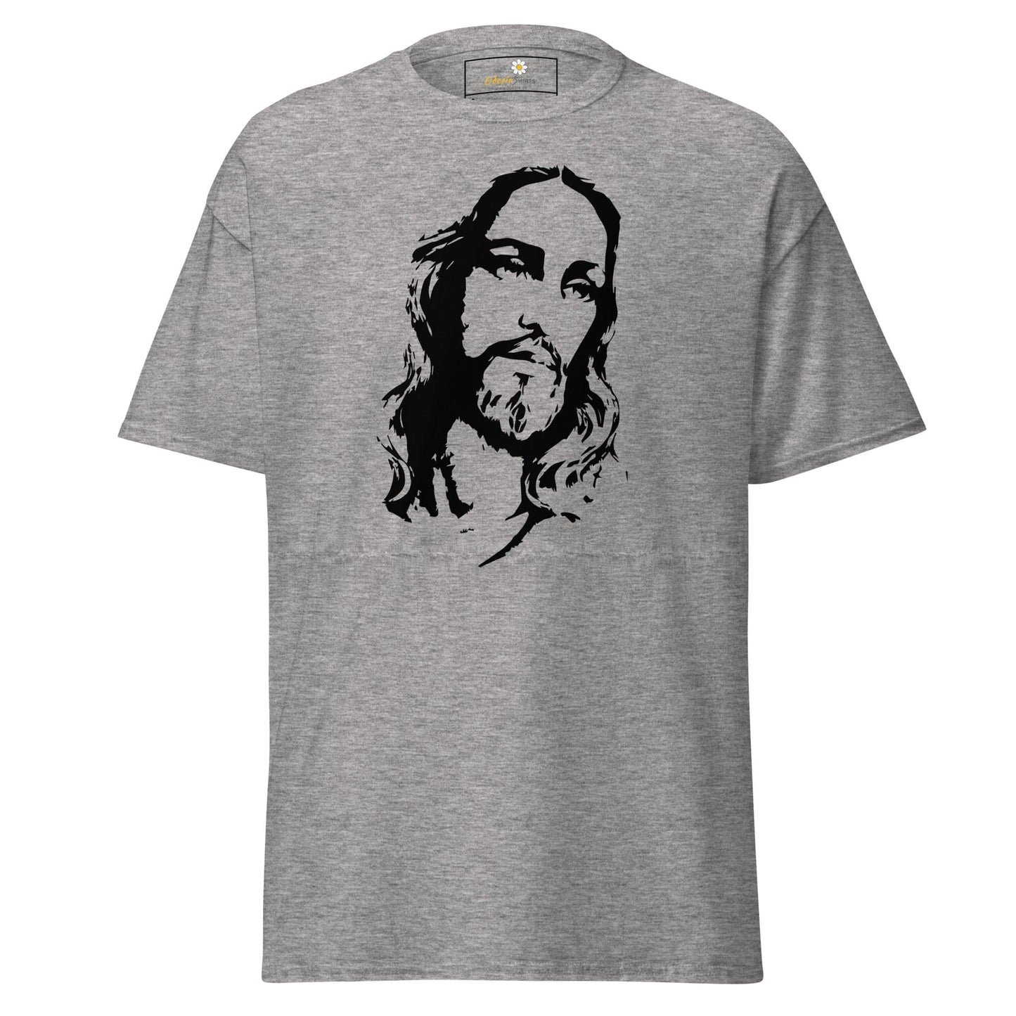 Unisex classic tee - SPIRITUAL JESUS - REGULAR - Sport Grey / S