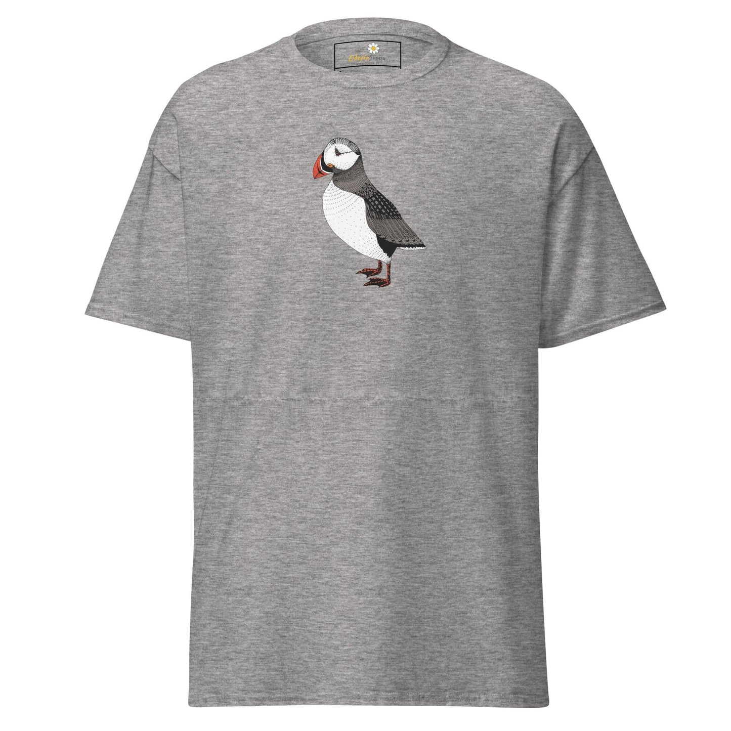 Unisex classic tee - WILD LIFE WALKING BIRD - REGULAR - Sport Grey / S