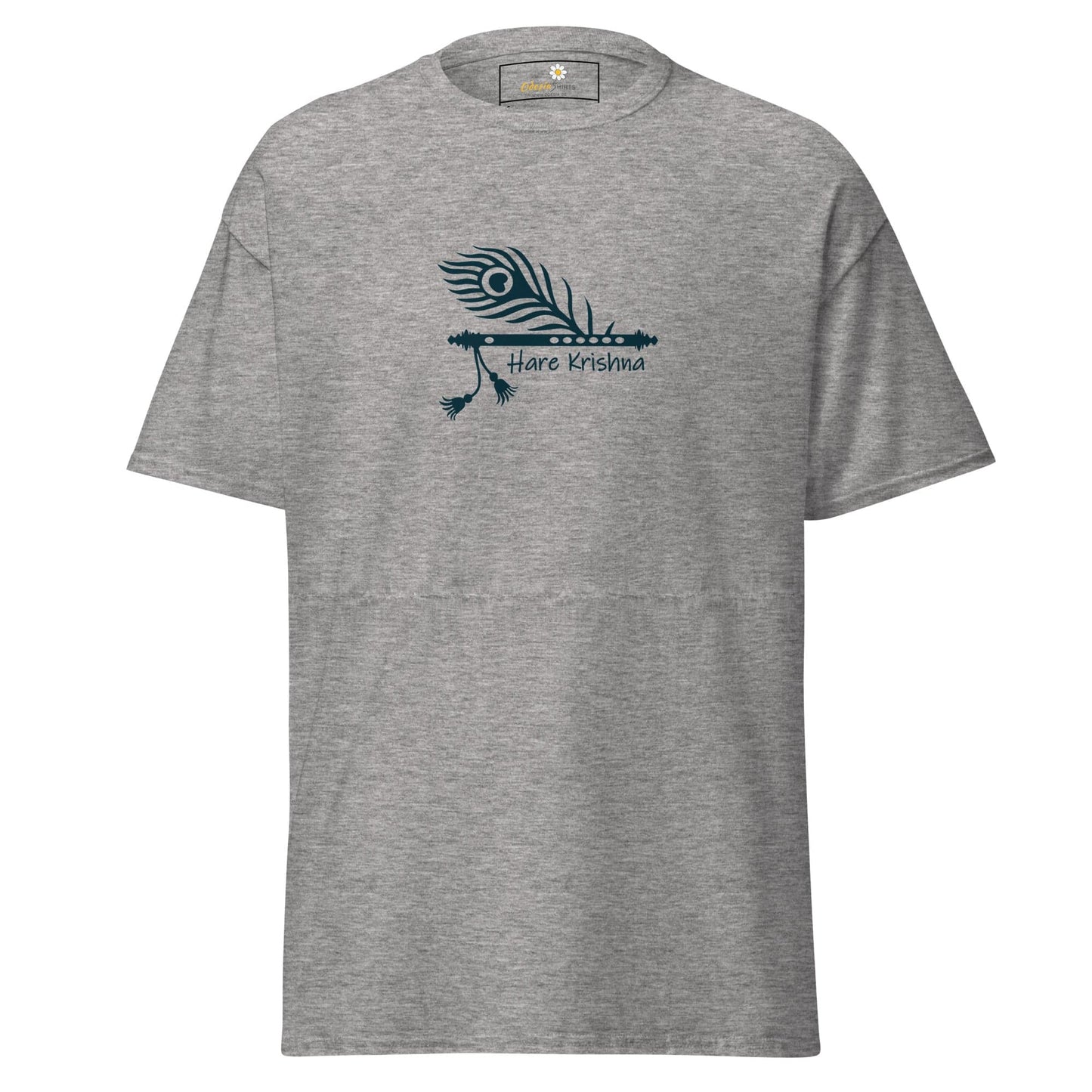 Unisex classic tee - SPIRITUAL KRISHNA’S FLUTE - REGULAR - Sport Grey / S