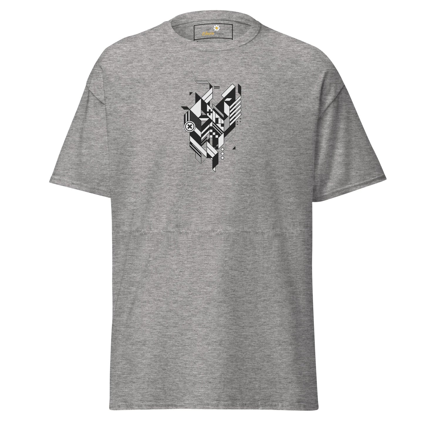 Unisex classic tee - ABSTRACT FIGURE - REGULAR - Sport Grey / S