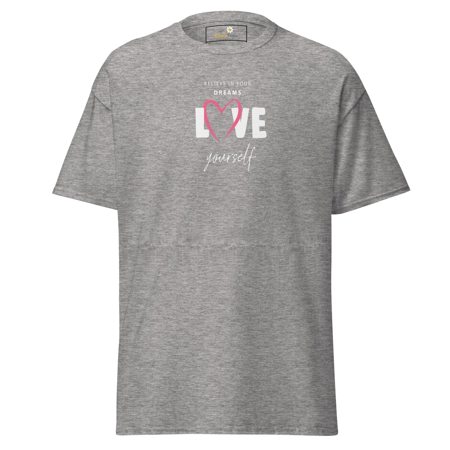 Unisex classic tee - MISC BELIEVE DREAMS LOVE - REGULAR - Sport Grey / S