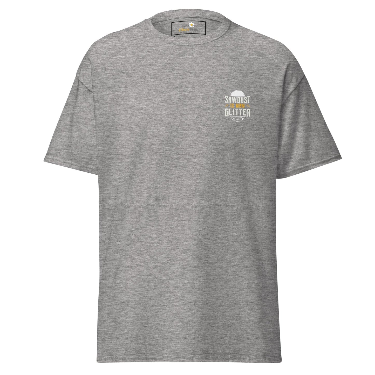 Unisex classic tee - MISC FUN SAWDUST GLITTER POCKET - REGULAR - Sport Grey / S