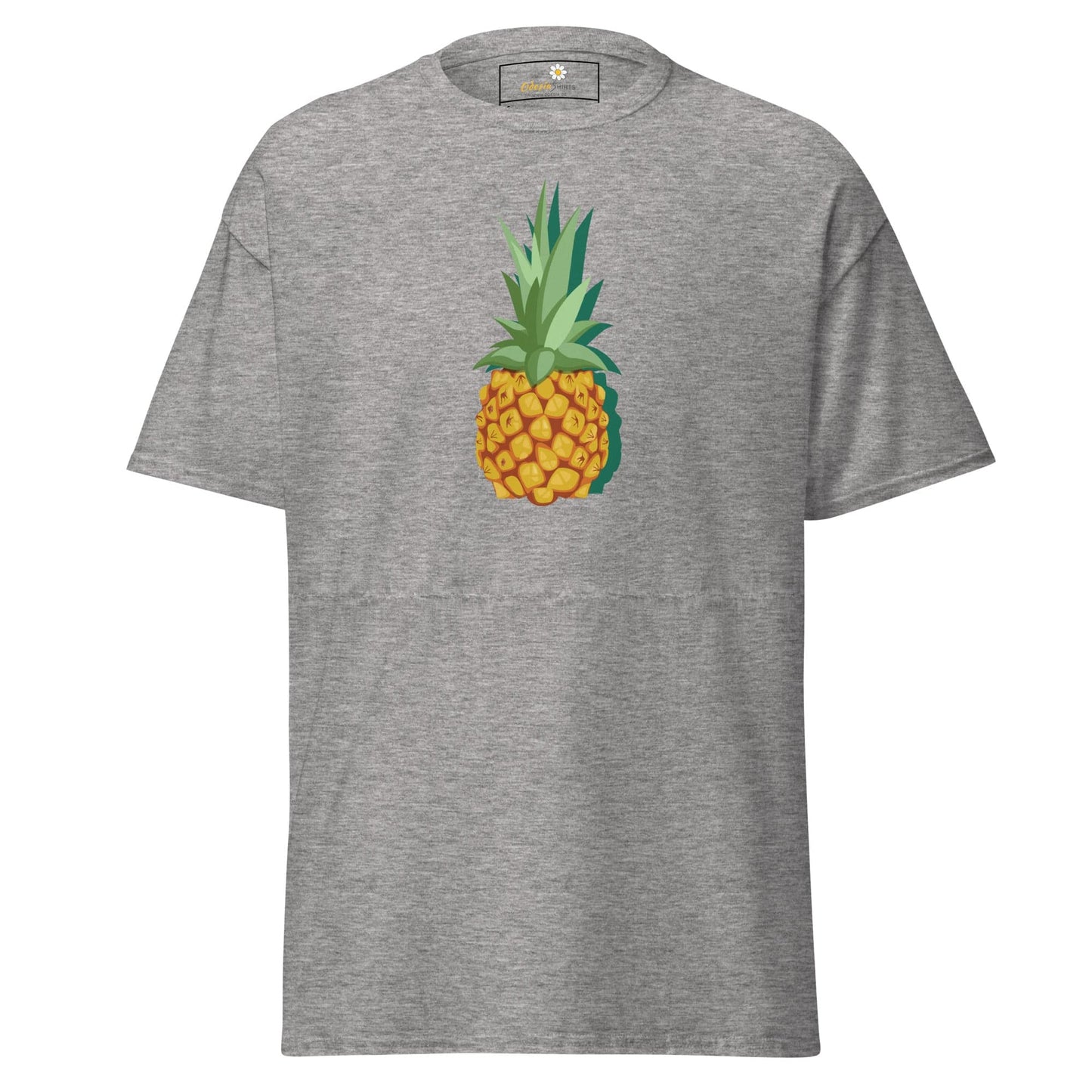 Unisex classic tee - SUMMER PINEAPPLE - REGULAR - Sport Grey / S