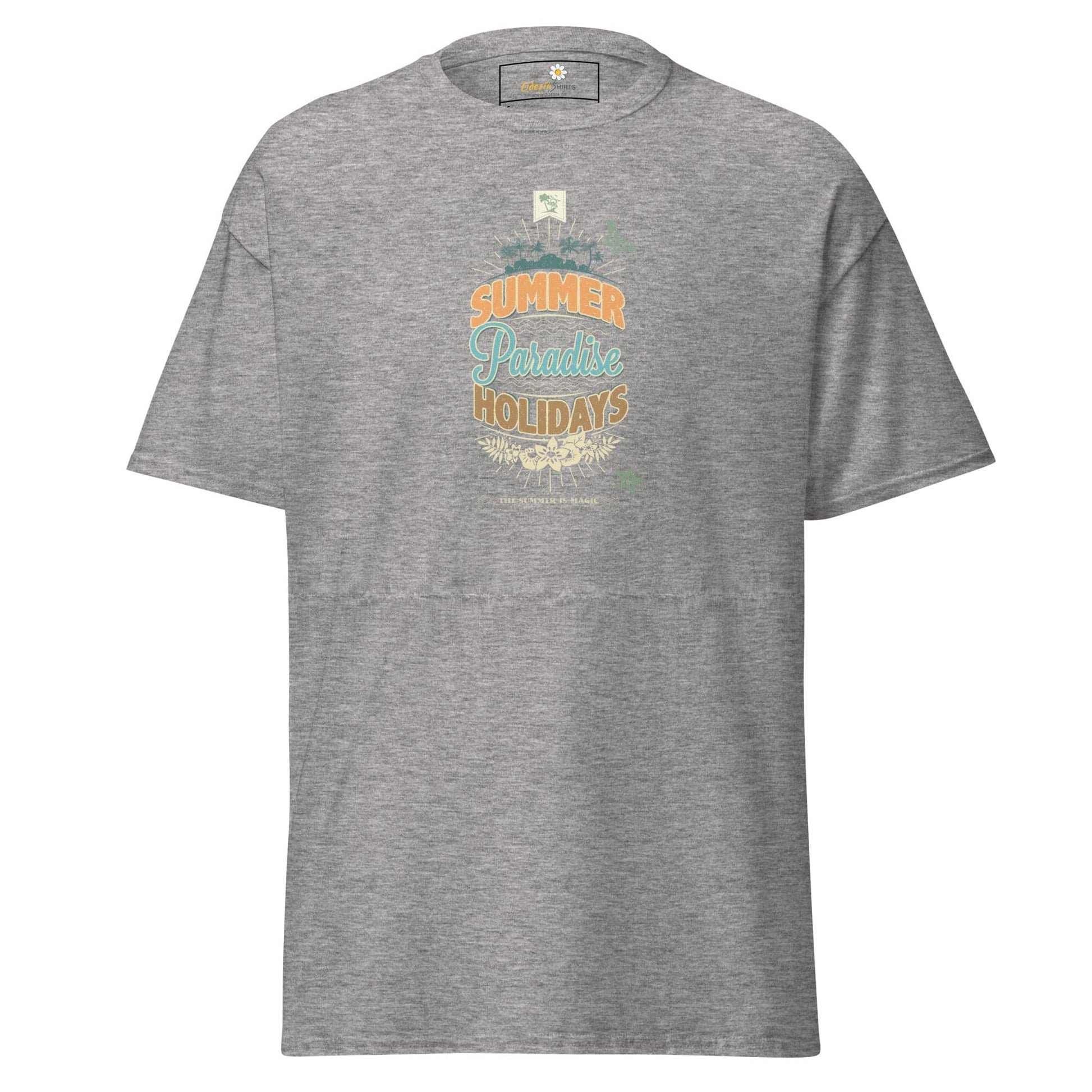 Unisex classic tee - SUMMER PARADISE - REGULAR - Sport Grey / S