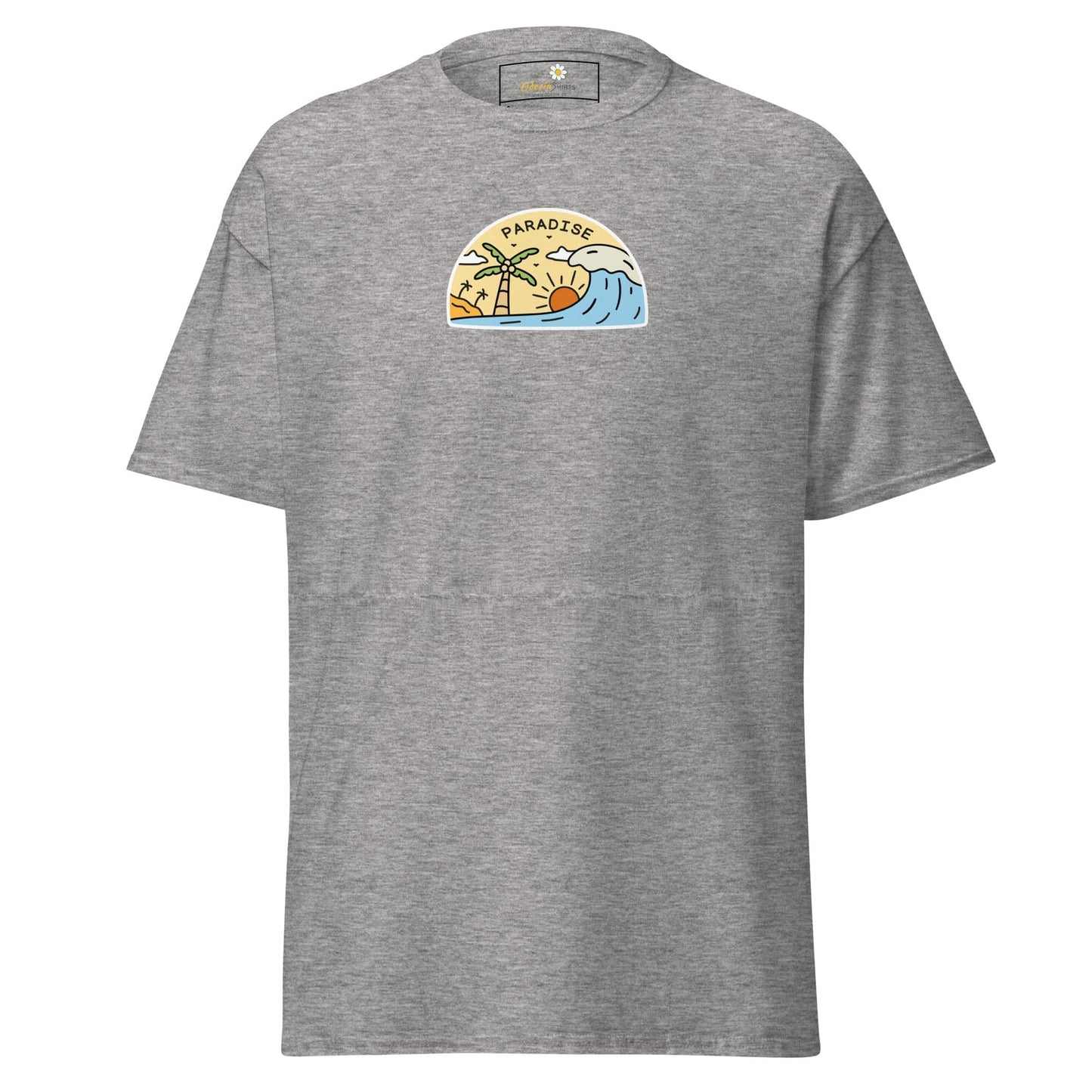 Unisex classic tee - SUMMER ISLAND PARADISE - REGULAR - Sport Grey / S