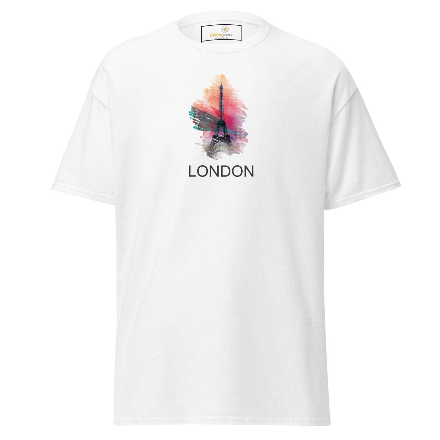 Unisex classic tee - COUNTRY LONDON PARIS - REGULAR - White / S