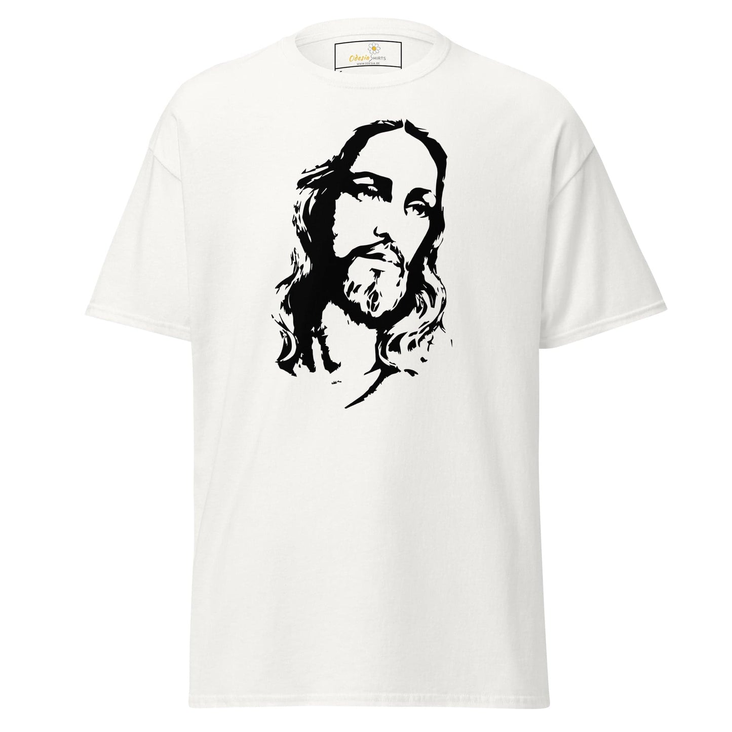 Unisex classic tee - SPIRITUAL JESUS - REGULAR - White / S