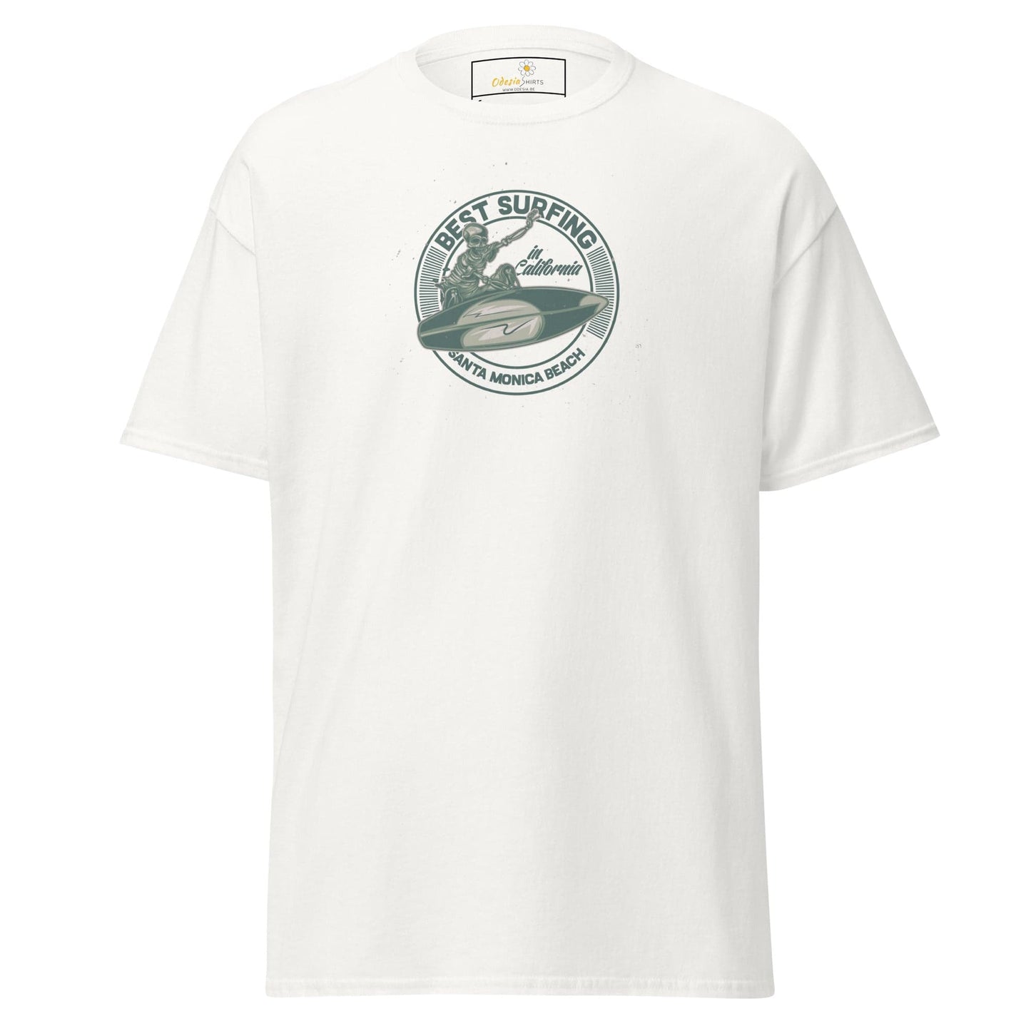 Unisex classic t-shirt - SPORT BEST SURFING - REGULAR - White / S