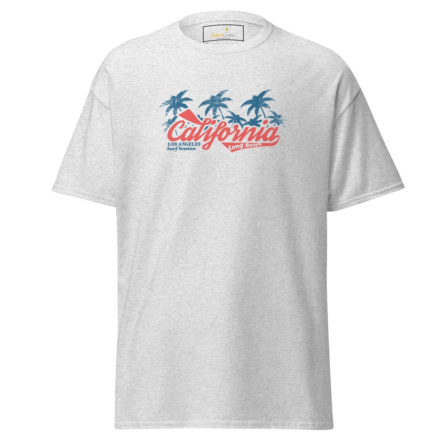 Unisex classic t-shirt - SUMMER CALIFORNIA DREAMS - REGULAR - Ash / S